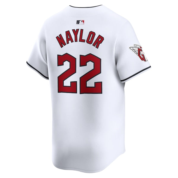 Josh Naylor Cleveland Guardians Nike Home Limited Player Jersey - White - Image 3