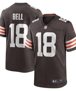 David Bell Cleveland Browns Nike Game Jersey - Brown
