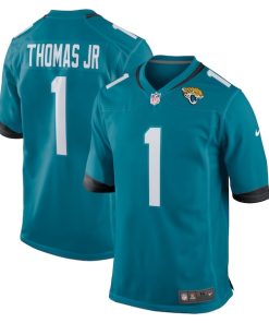 Brian Thomas Jr Jacksonville Jaguars Nike 2024 NFL Draft First Round Pick Player Game Jersey - Teal