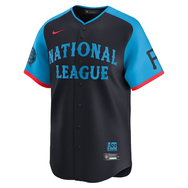 Paul Skenes National League Nike 2024 MLB All-Star Game Limited Player Jersey - Navy - Image 2