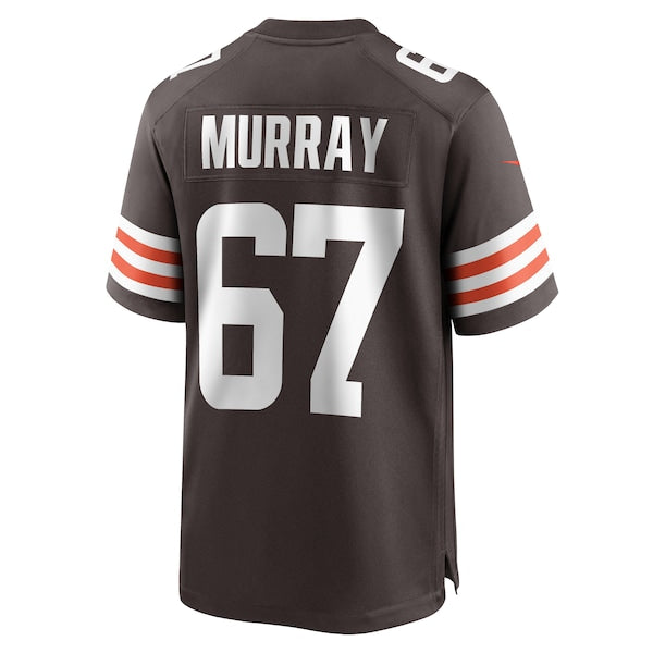 Justin Murray Cleveland Browns Nike Team Game Jersey - Brown - Image 3