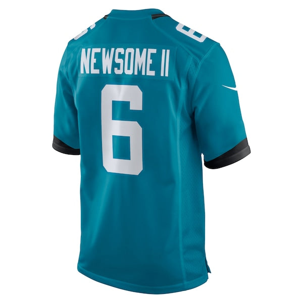 Greg Newsome II Jacksonville Jaguars Nike Team Game Jersey - Teal - Image 3