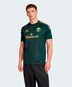 Portland Timbers adidas 2025 Forever Green & Gold Replica Jersey - Green