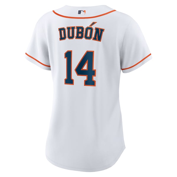 Mauricio Dub¨®n Houston Astros Nike Women's Home Replica Jersey - White - Image 3