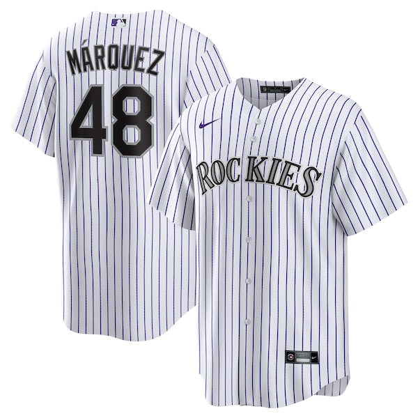 Germ¨¢n M¨¢rquez Colorado Rockies Nike Home Replica Player Jersey - White
