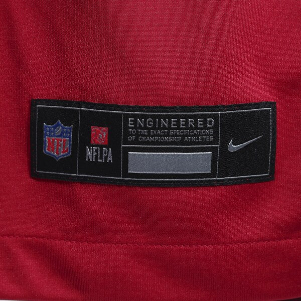 Jon Weeks San Francisco 49ers Nike Team Game Jersey - Scarlet - Image 6