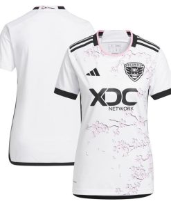 D.C. United adidas Women's 2024 The Cherry Blossom Kit Replica Jersey - White