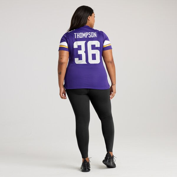 NaJee Thompson Minnesota Vikings Nike Women's Game Jersey - Purple - Image 5