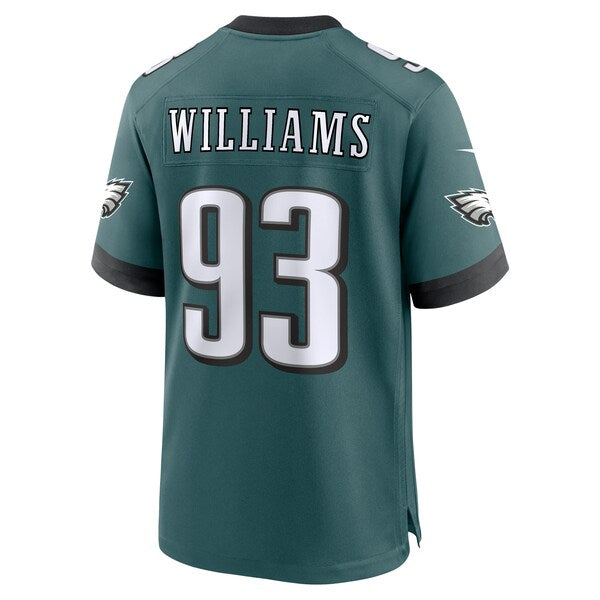 Milton Williams Philadelphia Eagles Nike Team Game Jersey - Midnight Green - Image 3
