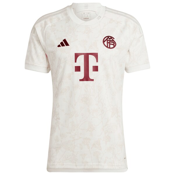 Thomas M¨¹ller Bayern Munich adidas 2023/24 Third Replica Jersey - White - Image 2