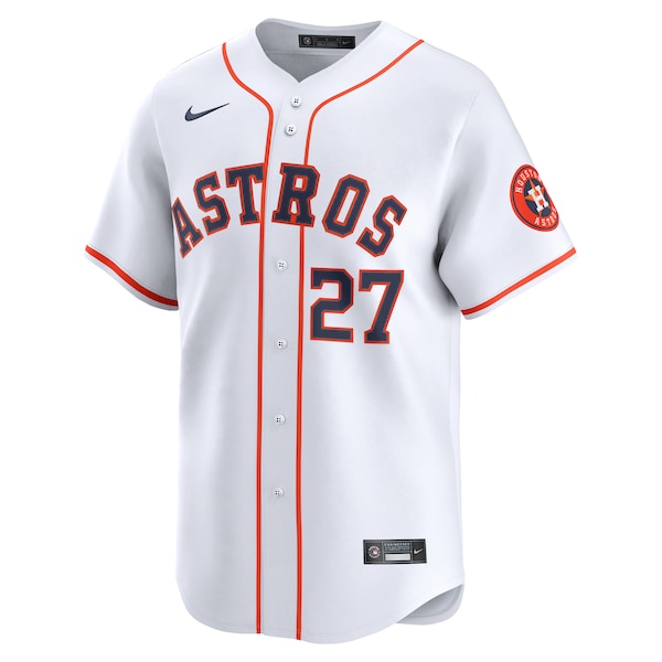 Jose Altuve Houston Astros Nike Home Limited Player Jersey - White - Image 2