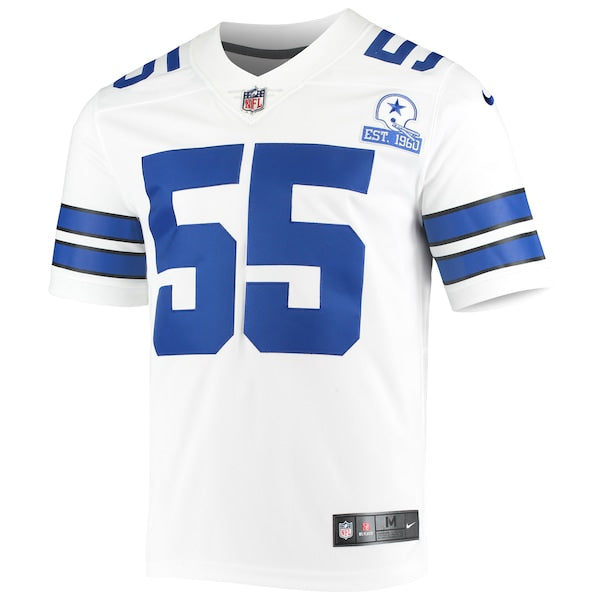 Leighton Vander Esch Dallas Cowboys Nike 60th Anniversary Limited Jersey - White - Image 2