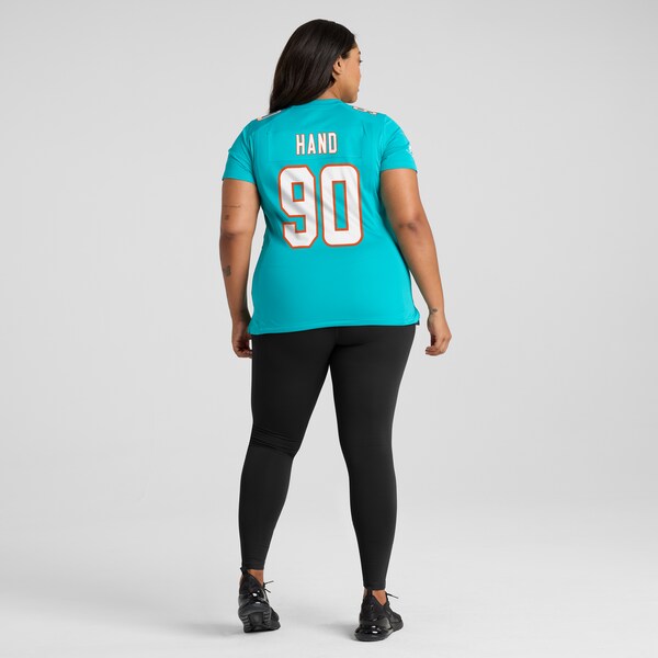 Da'Shawn Hand Miami Dolphins Nike Women's Game Jersey - Aqua - Image 7