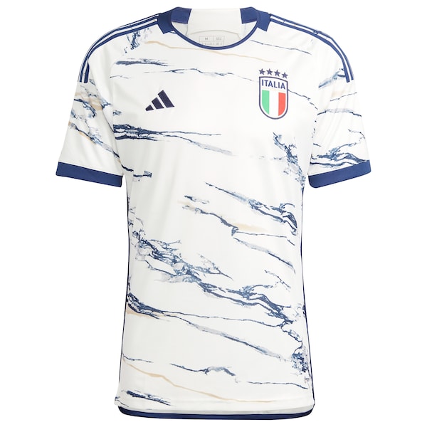 Italy National Team adidas 2023 Away Replica Jersey - White - Image 2