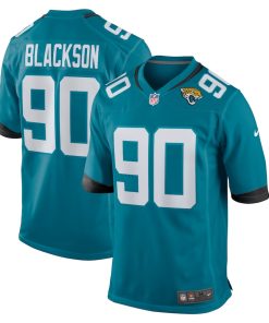 Angelo Blackson Jacksonville Jaguars Nike Team Game Jersey -  Teal