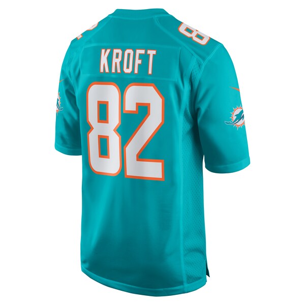 Tyler Kroft Miami Dolphins Nike Team Game Jersey - Aqua - Image 3