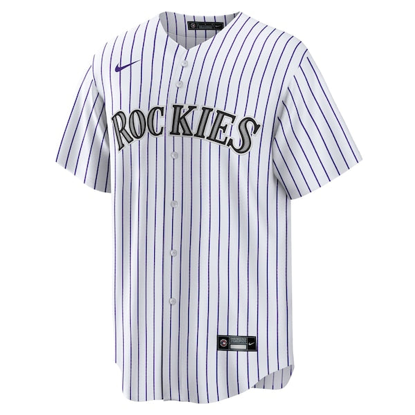 Germ¨¢n M¨¢rquez Colorado Rockies Nike Home Replica Player Jersey - White - Image 2