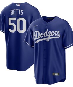 Mookie Betts Los Angeles Dodgers Nike Alternate Replica Player Name Jersey - Royal/White