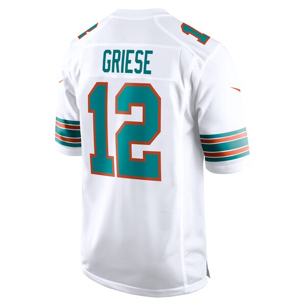 Bob Griese Miami Dolphins Nike Retired Player Jersey - White/Aqua - Image 4