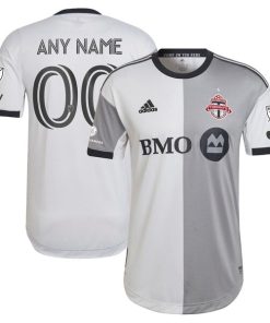 Toronto FC adidas 2024 Community Kit Authentic Custom Jersey - White