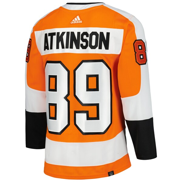 Cam Atkinson Philadelphia Flyers adidas Home Primegreen Authentic Pro Player Jersey - Orange - Image 3