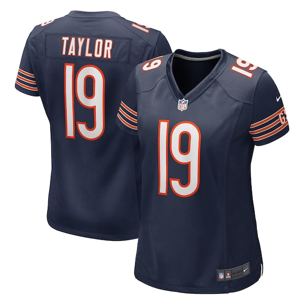Tory Taylor Chicago Bears Nike Women's Game Jersey - Navy