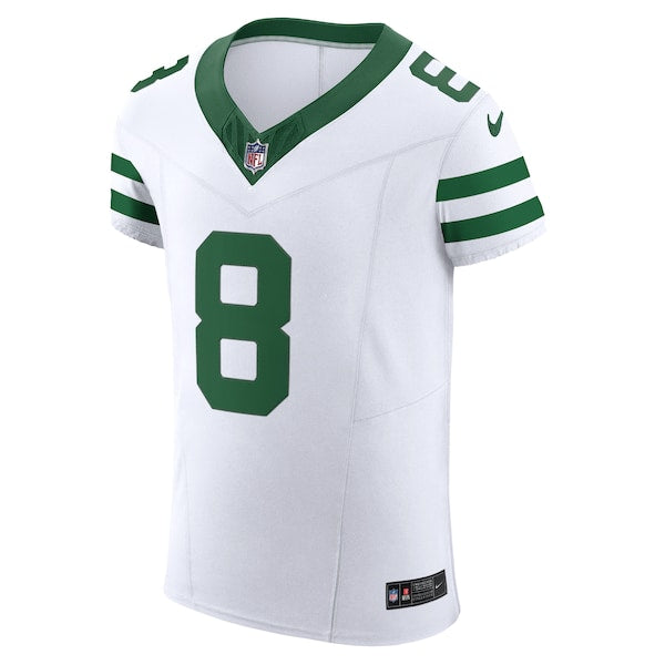 Aaron Rodgers New York Jets Nike Alternate Vapor F.U.S.E. Elite Jersey - White - Image 2