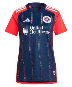 Alternative view of New England Revolution adidas Women's 2024 Boston Tea Party Replica Custom Jersey?¨C Navy