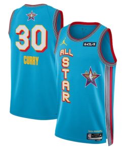 Stephen Curry Jordan Brand Unisex 2025 NBA All-Star Game Swingman Player Jersey - Light Blue