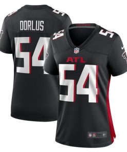 Alternative view of Brandon Dorlus Atlanta Falcons Nike Women's  Game Jersey -  Black