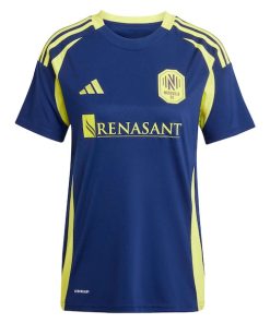 Alternative view of Nashville SC adidas Women's 2025 The Heart of Nashville Kit Replica Custom Jersey - Navy