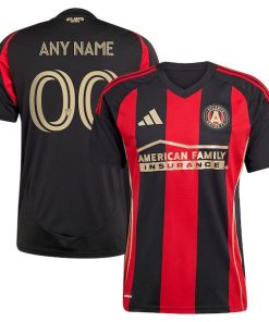 Atlanta United FC adidas 2025 The Connector Replica Custom Jersey - Black