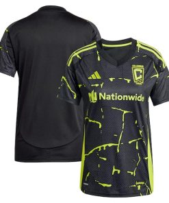 Columbus Crew adidas Women's 2025 The Goosebumps Kit Replica Jersey - Black