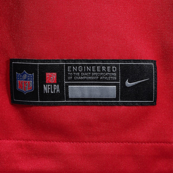 Mike Alstott Tampa Bay Buccaneers Nike 50th Season Team Game Jersey - Red/Creamsicle - Image 8
