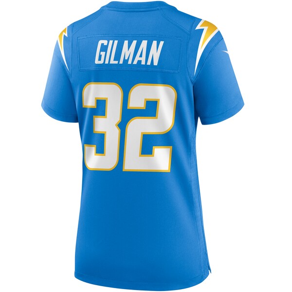 Alohi Gilman Los Angeles Chargers Nike Women's Game Jersey - Powder Blue - Image 3