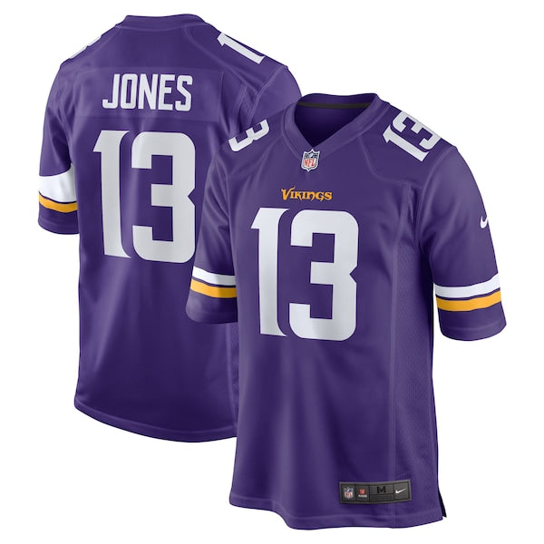 Daniel Jones Minnesota Vikings Nike Team Game Jersey - Purple