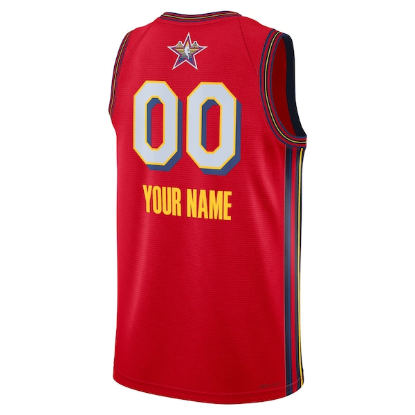 Jordan Brand Unisex 2025 NBA All-Star Game Swingman Pick-A-Player Jersey - Red - Image 3
