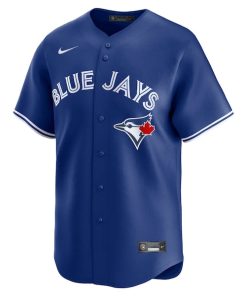 Alternative view of Bo Bichette Toronto Blue Jays Nike Alternate Limited Jersey - Royal