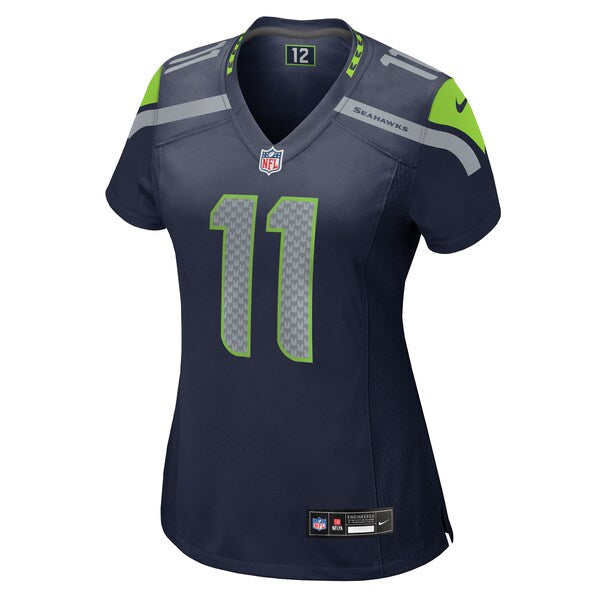 Jaxon Smith-Njigba Seattle Seahawks Nike Women's Team Game Jersey - College Navy - Image 3