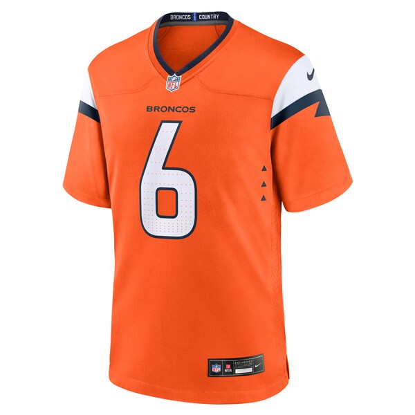 P.J. Locke Denver Broncos Nike Team Game Jersey - Orange - Image 6