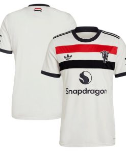 Manchester United adidas Originals  2024/25 Third Replica Jersey - Cream
