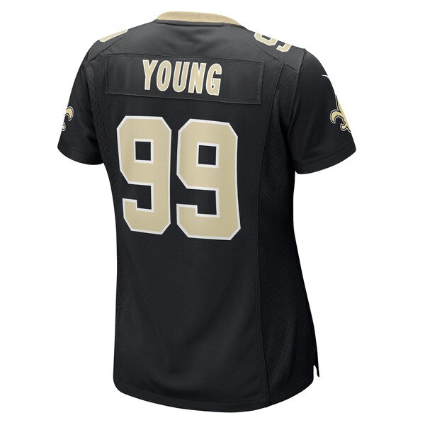 Chase Young New Orleans Saints Nike Women's Game Jersey - Black - Image 4