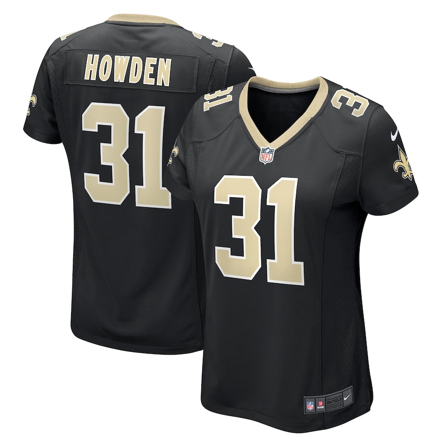 Jordan Howden New Orleans Saints Nike Women's Team Game Jersey - Black