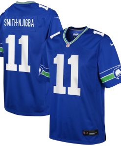 Jaxon Smith-Njigba Seattle Seahawks Nike Youth Game Jersey - Royal