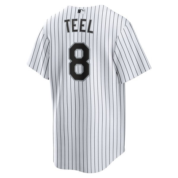 Kyle Teel Chicago White Sox Nike Home Replica Jersey - White - Image 3