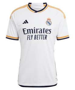Alternative view of Los Merengues adidas 2023/24 Home Replica Custom Jersey - White
