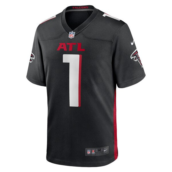 Number 1 Dad Atlanta Falcons Nike Game Jersey - Black - Image 2