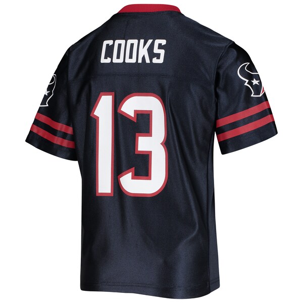 Youth Brandin Cooks Navy Houston Texans Replica Jersey - Image 3