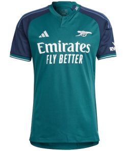 Alternative view of Arsenal adidas 2023/24 Third Replica Jersey - Green