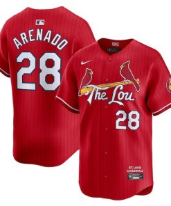 Nolan Arenado St. Louis Cardinals Nike City Connect Limited Jersey - Red